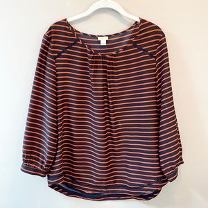 Jcrew Factory Striped Top